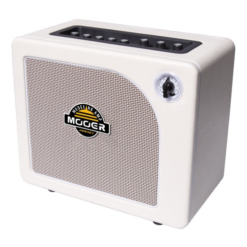 Mooer Hornet White 30W - 30 Watt Modeling Guitar Amplifier - White - 3