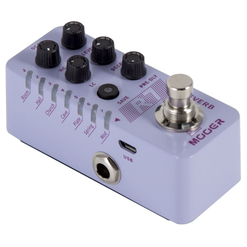 Mooer R7 Reverb - Digital Reverb - 5