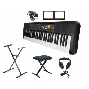 Keyboard Yamaha Psr-F52 +Statyw +Ława +Słuchawki 001 - 1