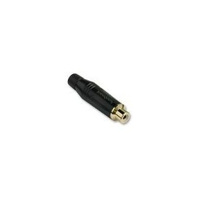 Amphenol ACJR - BLK - gniazdo RCA
