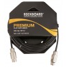 RockBoard Flat XLR Cable, 900 cm / 354 21/64 - 3