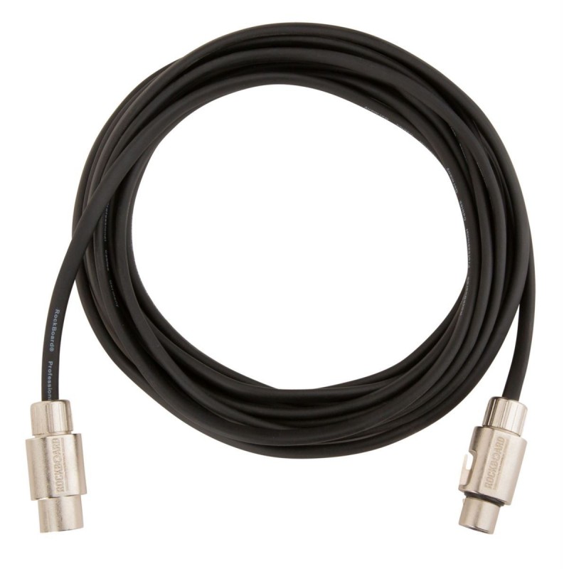 RockBoard Flat XLR Cable, 600 cm / 236 7/32 - 1