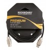 RockBoard Flat XLR Cable, 600 cm / 236 7/32 - 3