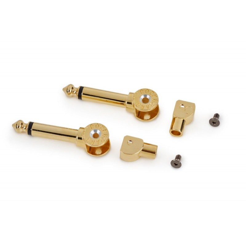 RockBoard PatchWorks Solderless Plugs, 6 pcs. - Gold - 2