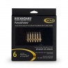 RockBoard PatchWorks Solderless Plugs, 6 pcs. - Gold - 5