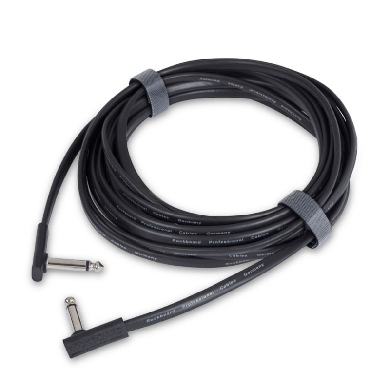 RockBoard Flat Instrument Cable, angled/angled, 600 cm / 236 7/32 - 1