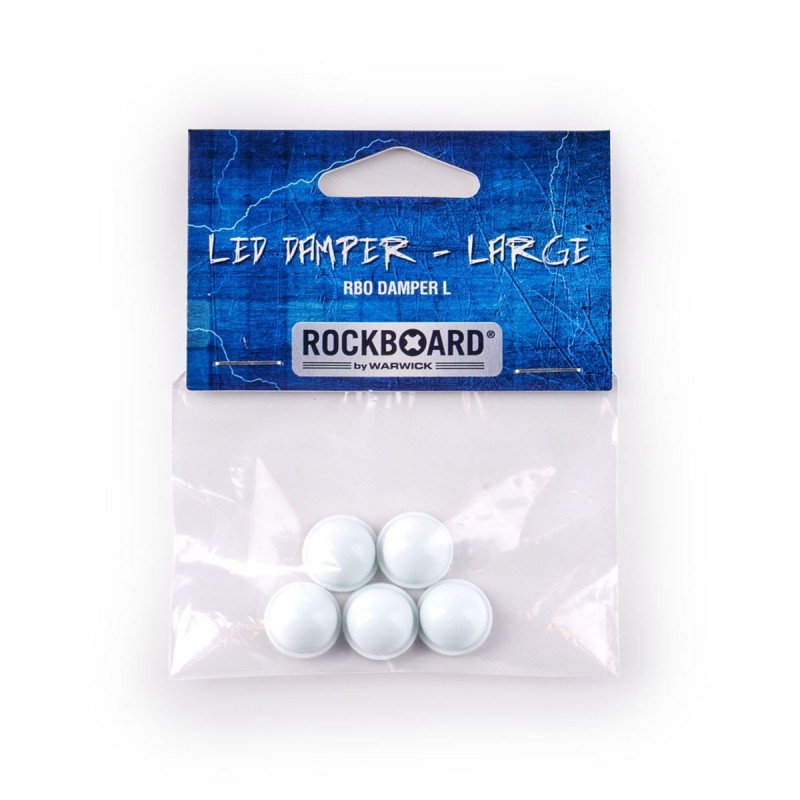 RockBoard LED Damper, Defractive Cover for bright LEDs, 5 pcs. - Large - 5