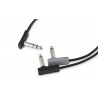 RockBoard Flat Patch Y Splitter Cable, 30 cm / 11 13/16 - 3