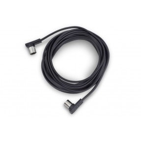 RockBoard Flat MIDI Cable - Black, 1000 cm / 393 45/64 - 1