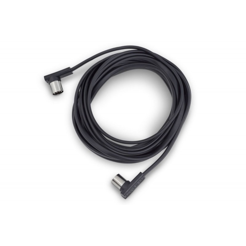 RockBoard Flat MIDI Cable - Black, 1000 cm / 393 45/64 - 1