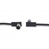 RockBoard Flat MIDI Cable - Black, 1000 cm / 393 45/64 - 2