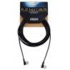 RockBoard Flat MIDI Cable - Black, 1000 cm / 393 45/64 - 4