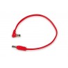 RockBoard Flat Polarity Reverser Cable, angled/straight, 30 cm / 11 13/16 - 1