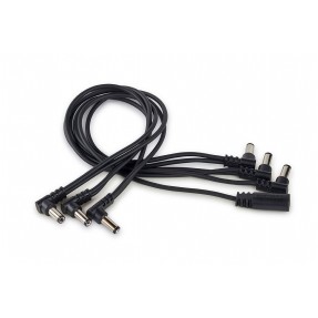 RockBoard Flat Daisy Chain Cable, 6 Outputs, angled - 1