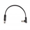 RockBoard Flat Power Cable, angled/straight, 15 cm / 5 29/32 - 1