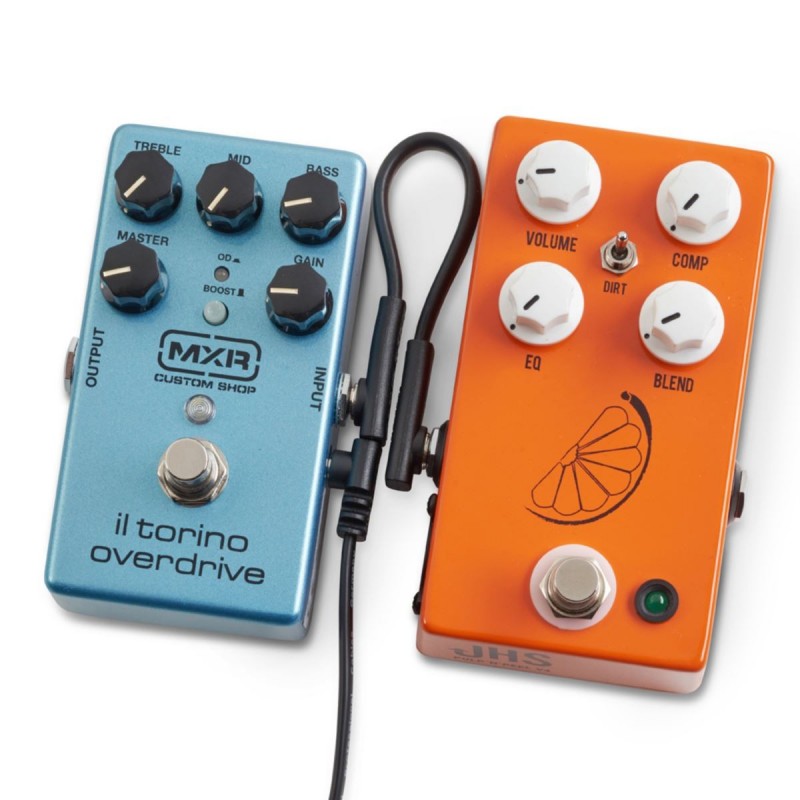 RockBoard Flat Power Cable, angled/straight, 15 cm / 5 29/32 - 6