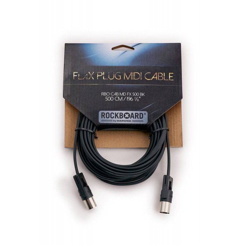 RockBoard FlaX Plug MIDI Cable, 500 cm / 196 27/32 - 6