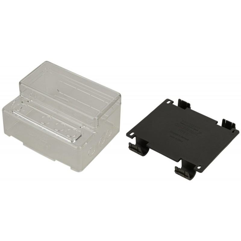 RockBoard PedalSafe Type D2 - Protective Cover And RockBoard Mounting Plate For Large Horizontal Pedals - 1