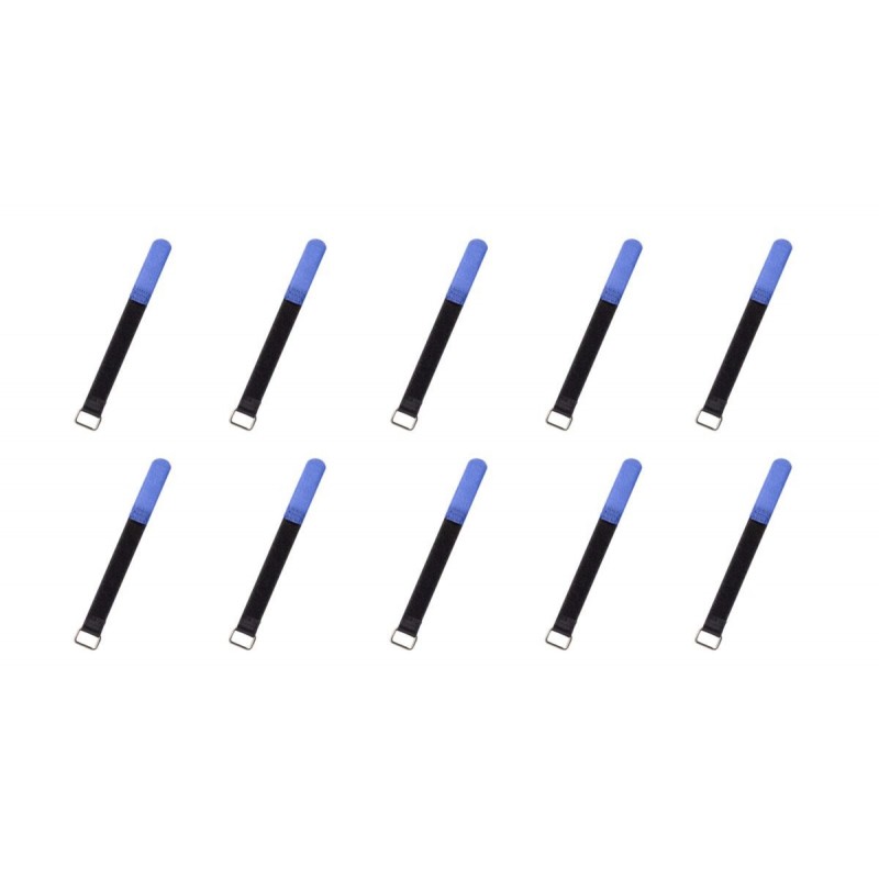 RockBoard Cable Ties, 10 pcs., Small - Blue - 1