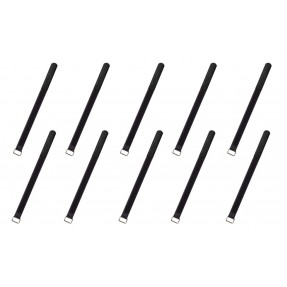 RockBoard Cable Ties, 10 pcs., Medium - Black - 1