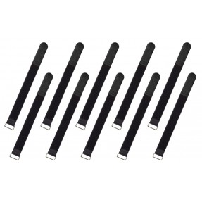 RockBoard Cable Ties, 10 pcs., Large - Black - 1