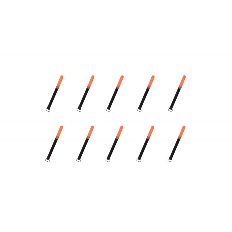 RockBoard Cable Ties, 10 pcs., Extra Small - Orange - 1