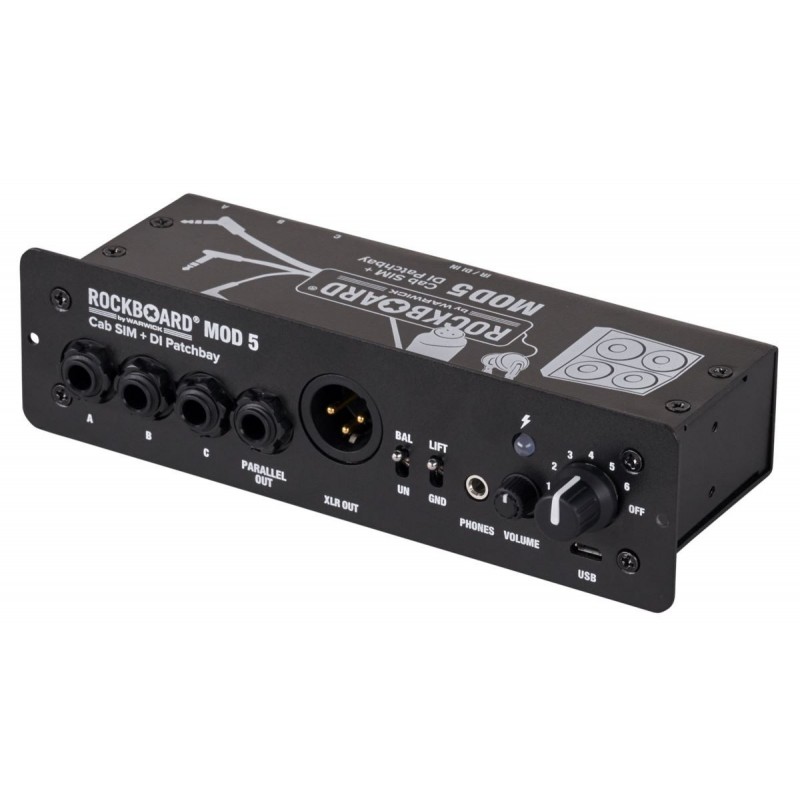 RockBoard MOD 5 - Cab SIM + DI Patchbay - 1
