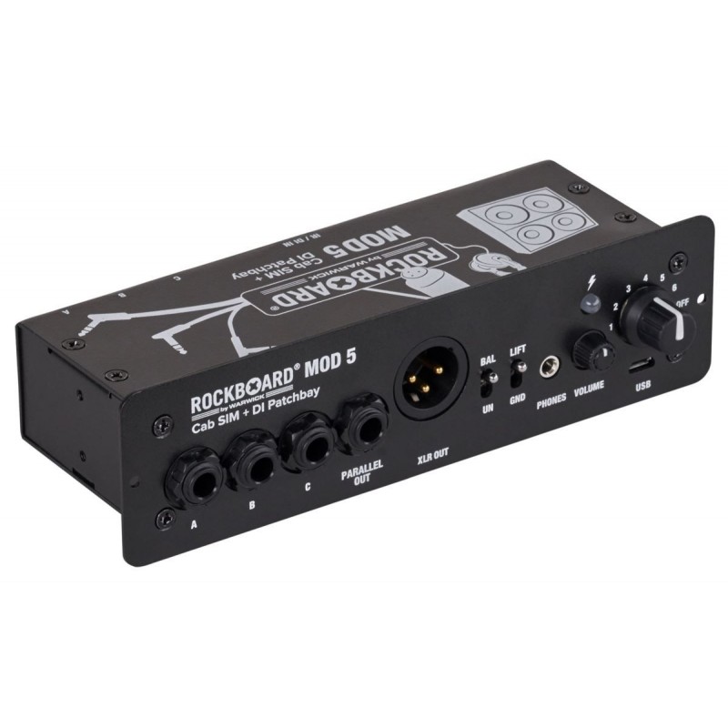 RockBoard MOD 5 - Cab SIM + DI Patchbay - 2