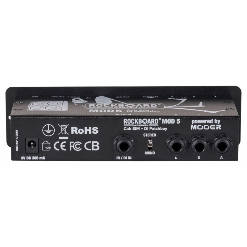 RockBoard MOD 5 - Cab SIM + DI Patchbay - 4