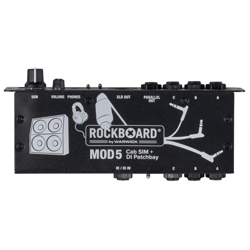 RockBoard MOD 5 - Cab SIM + DI Patchbay - 5