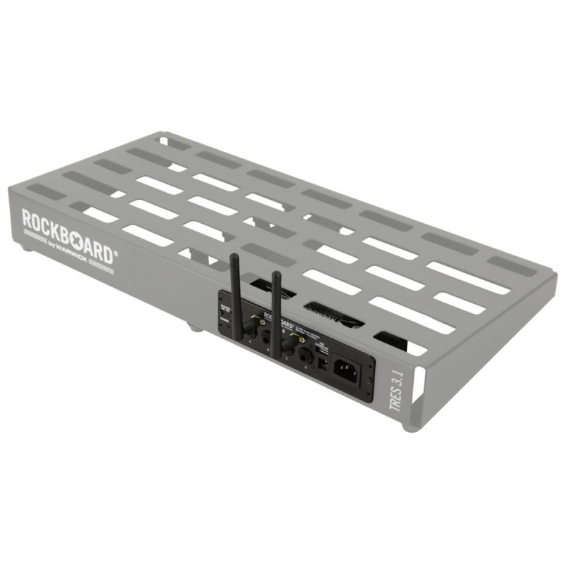 RockBoard MOD 4 - 2.4 GHz Guitar Wireless Receiver + TRS Patchbay - 6
