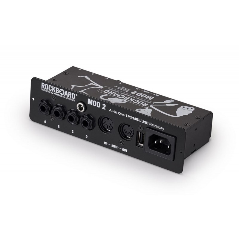 RockBoard MOD 2 V2 - All-in-One TRS, MIDI & USB Patchbay - 1