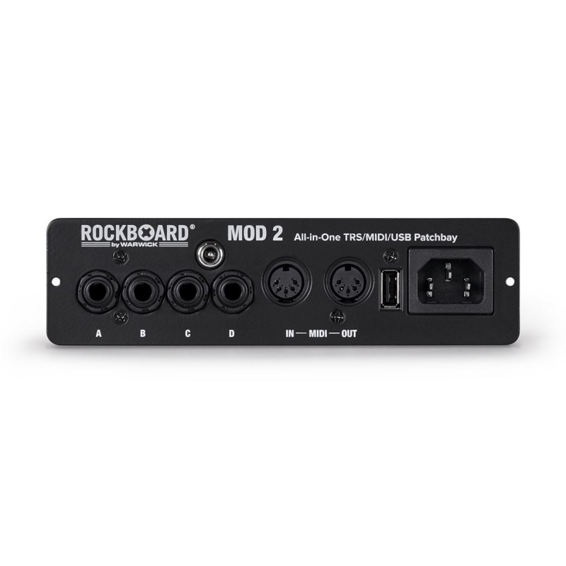 RockBoard MOD 2 V2 - All-in-One TRS, MIDI & USB Patchbay - 3