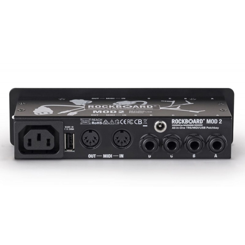 RockBoard MOD 2 V2 - All-in-One TRS, MIDI & USB Patchbay - 4