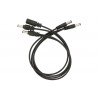 RockBoard Flat Daisy Chain Cable, 4 Outputs, straight - 2