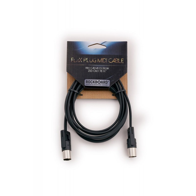 RockBoard FlaX Plug MIDI Cable, 200 cm / 78 47/64 - 6