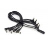 RockBoard Flat Daisy Chain Cable, 8 Outputs, angled - 1