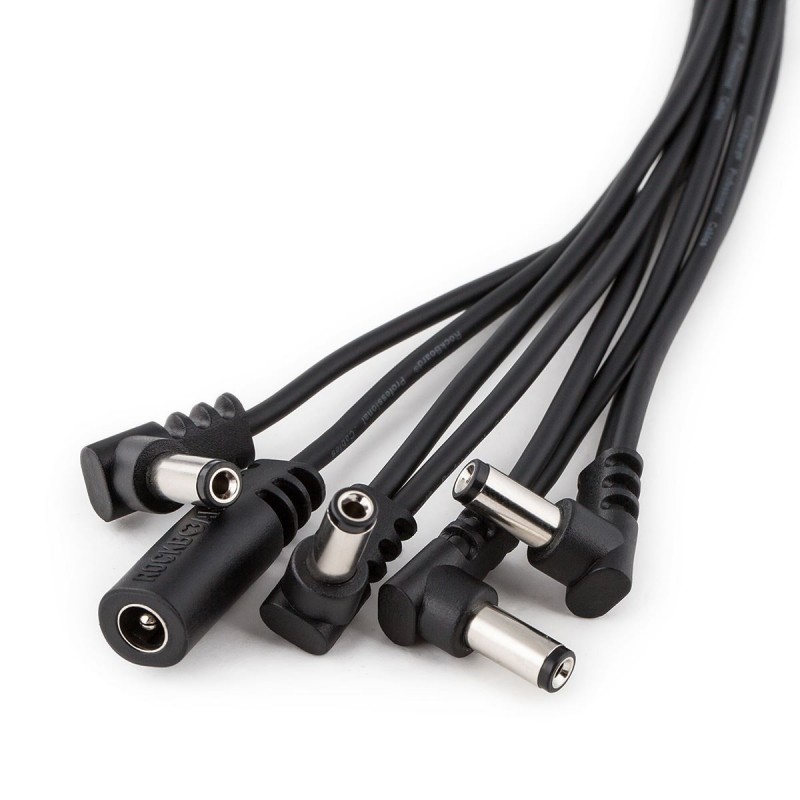 RockBoard Flat Daisy Chain Cable, 8 Outputs, angled - 2