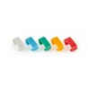 RockBoard Color Code Rings for Flat Patch Cables, 5 Colors, 2 pcs. each - 2