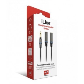 IK Multimedia iLine Headphone Stereo Splitter