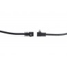 RockBoard Flat Power Cable, angled/angled, 60 cm / 23 5/8 - 3