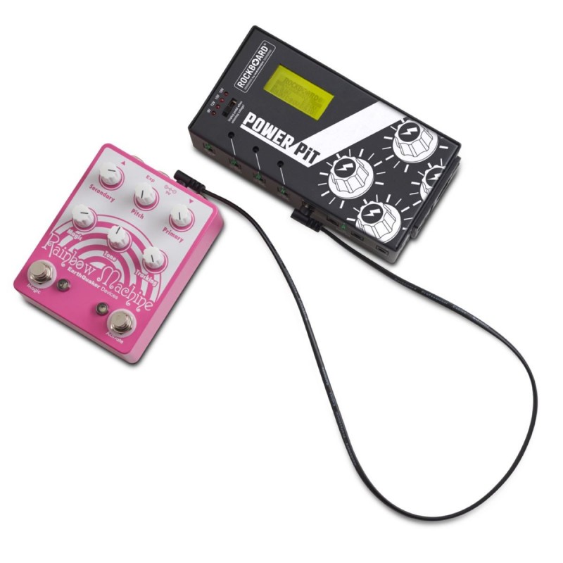 RockBoard Flat Power Cable, angled/angled, 60 cm / 23 5/8 - 4