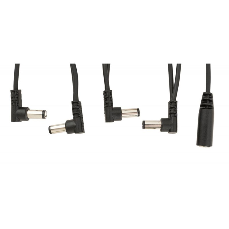RockBoard Flat Daisy Chain Cable, 4 Outputs, angled - 2