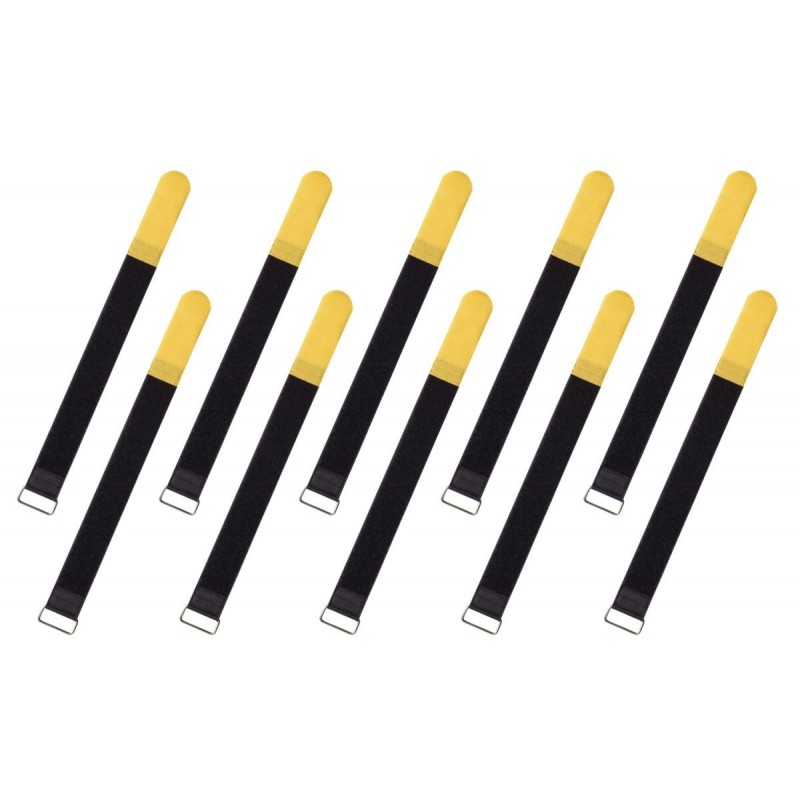 RockBoard Cable Ties, 10 pcs., Large - Yellow - 1