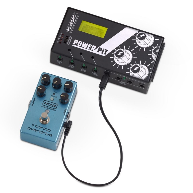 RockBoard Flat Power Cable, angled/straight, 30 cm / 11 13/16 - 5