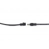 RockBoard Flat Power Cable, angled/straight, 60 cm / 23 5/8 - 4