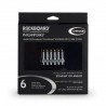 RockBoard PatchWorks Solderless Plugs, 6 pcs. - Chrome - 5
