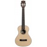 KALA KA-ASZCT-ST - All Solid Spruce Top, Ziricote Super Tenor Ukulele, with Case (UC-B) - 1