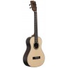 KALA KA-ASZCT-ST - All Solid Spruce Top, Ziricote Super Tenor Ukulele, with Case (UC-B) - 3