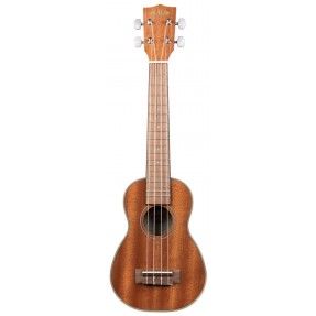KALA KA-S-LNG - Gloss Mahogany Long Neck Soprano Ukulele, with Bag (UB-C) - 1